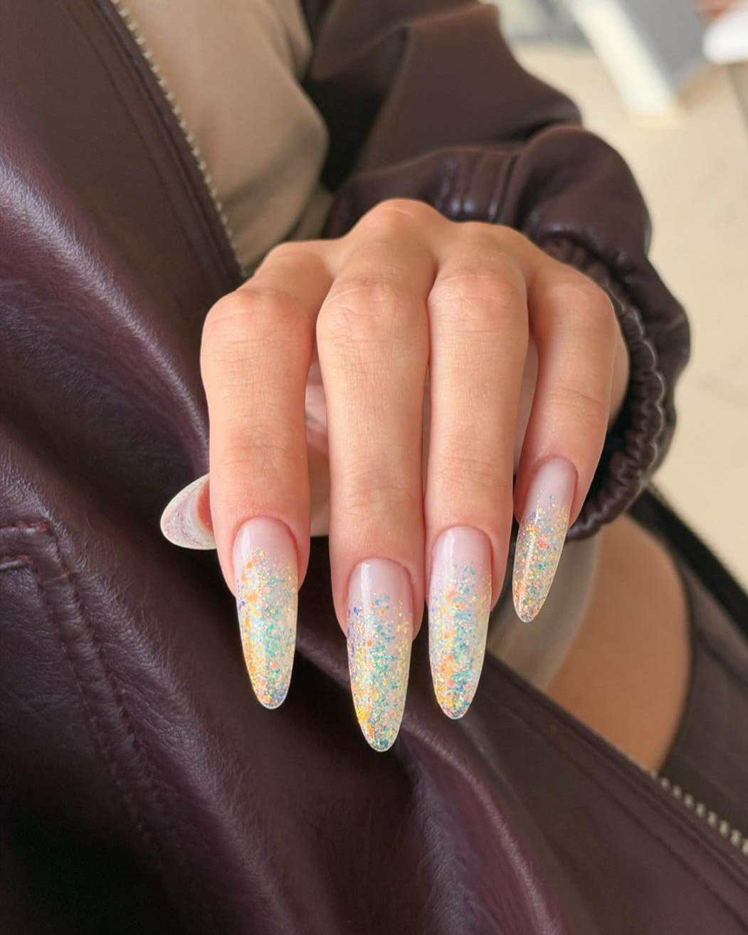 Manichiură curs sparkle